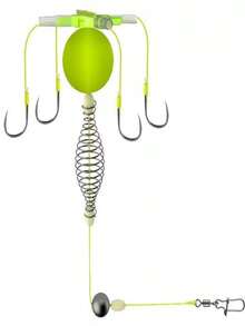 4 件防钩鱼钩，易于上钩，防钩和防钩底钩 - 彩色 - 查看 8