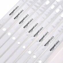 - Protectores de hojas transparentes para carpeta de 3 anillos, 8.5x 11 pulgadas 21.5x 27.9 polipropileno, paquete de - Paquete de 100 - Ver 5