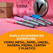 Marcador Permanente de Punto Grueso en Tinta Negra, con Grip, Ideal para Escritura, Dibujo y Etiquetado - 1 Pieza - Negro - Ver 4