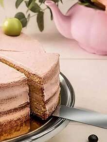 Set de 1/3 espátulas para pasteles, juego de espátulas de acero inoxidable para alisar pasteles - Herramientas de decoración de pasteles de 6 pulgadas, 8 pulgadas, 10 pulgadas para vuelta al colegio, decoraciones navideñas, celebraciones navideñas, decoraciones festivas, equipo de repostería - Multicolor - Ver 8