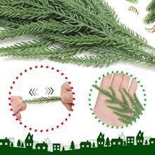 3/10/20/50 buc, decorațiuni de Crăciun, plante artificiale, cadouri de Ziua Îndrăgostiților, plante artificiale DIY, decorațiuni pentru centre de nuntă, decorațiuni florale, decorare cameră de acasă pentru aranjament floral, centre de masă și decorațiuni de petrecere, flori, crengi de pin, decorațiuni pentru brad de Crăciun