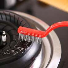 8件套，燃气灶长柄多功能清洁工具，铜线炉灶油污清洁刷，瓷砖缝隙清洁刷，耐用，重型清洁工具，多功能清洁刷，家居清洁除锈工具，焊渣清洁剂，耐用刷子，重型刷子，优质钢，耐用材料，清洁工具 - 彩色 - 查看 8