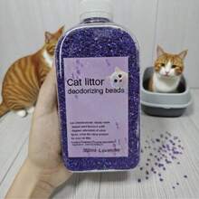 Cat Litter Deodorizer Beads - Long-Lasting Odor Control For Litter Boxes, Fresh Home Fragrance ( 350ml Bottle,Multiple Scents Available) - Multicolor - View 6