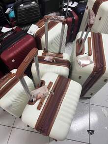 LARGE 40kg Travel Suitcase Large For Buses 360° Wheels POLYPROPYLENE Material - Cor Aleatorias - View 4