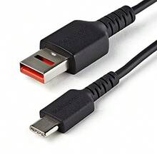 Cavo adattatore USB Data Blocker StarTech.com da 1 m – Adattatore USB a USB-C per ricarica sicura – Solo ricarica USB Type-C per tablet o telefono cellulare – Protezione contro il blocco dei dati - nero - Visualizzare 4