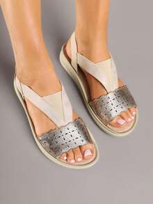 Women's Fashionable Comfortable Versatile Casual Flat Sandals, Summer