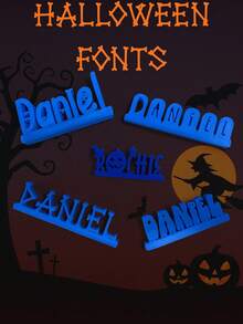 1 Piece Personalized Desk Name Plate, Custom Office Name Sign, Teacher & Lawyer Desk Sign, Boss Gift, Christmas & Halloween Theme Font Options, Personalized Name Plate,Office Decor,New Job, Office Supplies