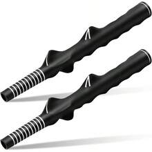Training Grip Right Handed Swing Grip Trainer Aid Men Club Accessories - 2 + Đen - Xem 2
