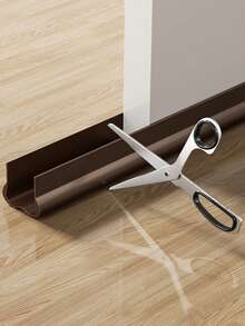 Soundproof, Windproof, Insect-Proof And Water-Blocking PVC Sealing Strip At The Bottom Of The Door, Self-Adhesive Silent Gap Stop Strip For Bedrooms (Suitable For Doors With A Thickness Of 3.5cm/1.38in-4.6cm/1.81in. Please Confirm Before Purchasing) - Multicolor - View 7