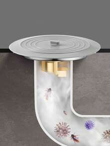 2 piezas/4 piezas Tapones de drenaje de bañera - Tapones de drenaje de cocina y baño, tapas de drenaje de ducha y bañera planas universales, accesorios de lavandería de baño, tapa de lavabo de baño, tapón de bañera, tapón de lavabo, tapa de drenaje, accesorio de baño, tapón de lavabo de baño, tapón de drenaje