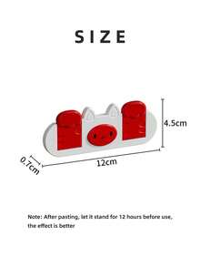 Limitador de Janela com Desenho de Gato, Trava para Porta de Armário Infantil, Puxadores Invisíveis para Guarda-Roupa e Eletrodomésticos Infantis, Barreira Dobrável Multifuncional, Design Fofo de Desenho Animado, Ideal para Pais e Filhos, Casa, Todas as Estações, Adequado para Bebês, Crianças em Idade Pré-Escolar, Pais Jovens, Famílias com Crianças, Presente para Recém-Nascidos, Dia das Crianças, Natal, Aniversário, Halloween, Proteção para Quarto Infantil, Cozinha, Proteção para Quarto, Fixação de Portas e Janelas, Trava para Gavetas, Proteção para Móveis, Dispositivo Antiesmagamento