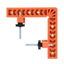 1 套精密直角尺，多种尺寸可选，采用铝合金制成，90 度定位块，适用于木工和木工 - 非常适合精确木工、方形木工角、框架、盒子、橱柜和抽屉夹紧方形工具