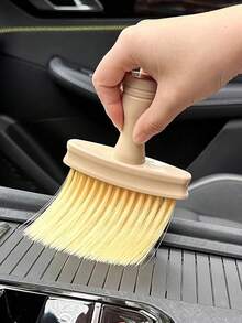 2pcs Multifunctional Cleaning Brushes, Groove Cleaner, Window Crevice Brush, Desk Gap Brush, Car Interior Brush, Keyboard Cleaner, Suitable For Home, Kitchen, Bathroom, Office Desk, Car Cleaning (1/2pcs Available)