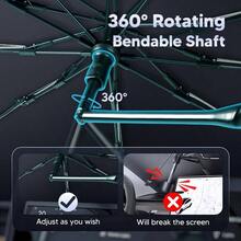 - Paraguas para parabrisas para accesorios Highlander 2020 - 2025, material de vidrio de hielo mejorado, sombrilla de fcil instalacin para parabrisas de coche, bloqueo - RAV4 2019-2025 - Ver 8