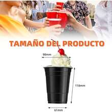 CHENGBAO vasos de reutilizables 16OZ Fiestas Bodas vasos reutilizables CHENGBAO 16OZ para fiestas bodas eventos ecologicos lavables y resistentes paquete multiple uso profesional y domestico material durable sin BPA perfecto para banquetes picnic catering y celebraciones ahorro y comodidad facil transporte almacenaje - Naranja - Ver 2