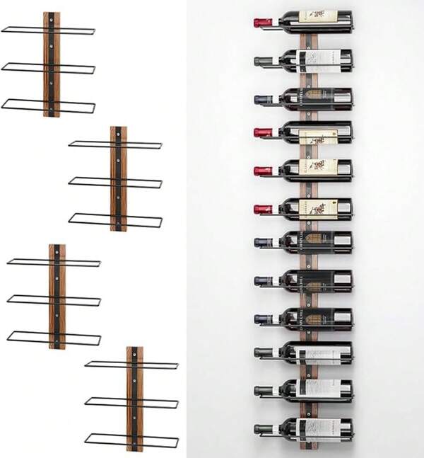 Portabottiglie da parete