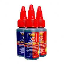 Salon Pro Cola para Cabelo Super Hair Bond Glue 30mL - Super Speed para Peruca e Mega Hair Profissional - Cinza - Visão 5