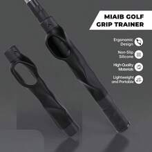 Grip Trainer Swing, Right Handed Grip Trainer, Grip Trainer Training Equipment, Training Aid To Help Train Correct Hand Position - 右手灰色 - 查看 3