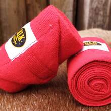 KLK Couros Resting Band Protection Band For Horse 4 Legs - Red - View 3
