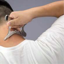 Strumento Gua Sha, Strumento per massaggio a raschiatura muscolare, per rilassare i tessuti molli, ridurre il dolore alla testa, al collo e alla schiena, coltello per fasce muscolari e meridiani