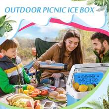 10 Piezas Hielos Reutilizables para Lonchera, Cool Coolers Paquetes de Hielo, Bolsa de Hielo Ultra Delgada para Hielera, Mantiene Los Alimentos Frios por Mas Tiempo, para Loncheras y Hieleras - azul - Ver 1