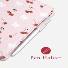 Mymazn Server Books For Waitress Book Waiter Book, Serving Book With Money Pockets, Cute Waitress Accessories Fits Server Apron, Pink Cherry - Grey - View 6