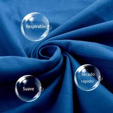 Paquete de 2 Toallas de Microfibra de Secado Rápido, Toallas de Viaje Ligeras y Portátiles, Adecuadas para Playa, Natación, Yoga, Gimnasio, Camping, Senderismo y Otros Deportes (Azul, Paquete de 2) - Verde militar - Ver 1