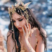 Renaissance Butterfly Elf Fairy Crown - Fairy Headband With Pink Butterfly Wings Elf Headpiece With Tassel Elven Tiara Wedding Renfaire Dress Up Cosplay Christmas Accessories For Women{"Color_name":"PinkButterflyFairyElfCrown"} - 粉紅蝴蝶仙子精靈皇冠 - 查看 4