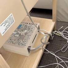 Book Cord Organizer, Book Shaped Cord Organizer with a Bundle of Ties, Book Decor, Cord Hider Management, Storage, Home Decor A - #B - Ver 5