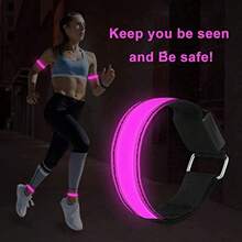 3-Level Adjustable LED Armband/Legband Light, Suitable For Running, Cycling, Hiking, Camping, IP65 Waterproof Design