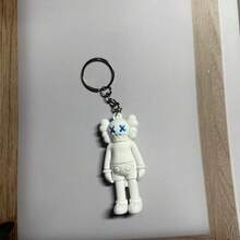 1个卡通芝麻街背包汽车钥匙扣，多功能钥匙吊坠，背包吊坠，吊坠，可爱娃娃钥匙扣背包吊坠礼物，精致礼品 - 彩色 - 查看 11