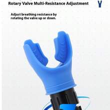 1pc Adjustable Resistance Lung Capacity Abdominal Breathing Trainer - Multicolor - View 9