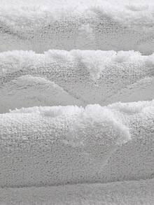 DAJIANG 1pc Flocked Bathroom Mat, White/Khaki/Dark Grey, Soft Absorbent Quality Bathroom Carpet, Simple & Elegant, Vintage European Style, Bathroom Mat Set, Cost-Effective, Bathroom Accessories, Apartment Decor, Bathroom Decor, Home Decor, Festival Decor Room, Entryway Rug, Runner Rug, Autumn, Winter, Bedroom Decoration, Autumn Decor, Carpet, Halloween, Thanksgiving Christmas Decor Kitchen Rug - White - View 10