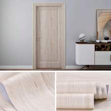 Papel tapiz autoadhesivo con textura de madera - Impermeable, papel de contacto autoadhesivo para una fácil decoración del hogar, renovación de muebles y gabinetes de zapatos