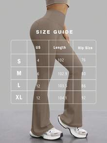 FWH Sculpting High Waist,Booty-Lifting Design,Flared Leg Movement,#Athleisurechic #Retroflare #Worktoworkflow,High-Waisted Flared Yoga Pants,Tummy Control Workout Leggings,Outdoor Booty-Lifting Pants,Office-To-Hiking Flare Trousers,Outdoor & Active Wear,High-Waisted Tummy-Control Flared Yoga Pants For Women Tights