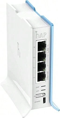 Mikrotik RB941-2ND-TC bezprzewodowy punkt dostępowy 300 Mbit/s niebieski, biały