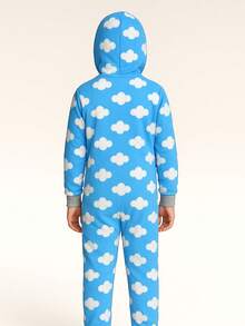 Young Boys Pajamas - Blue - View 2