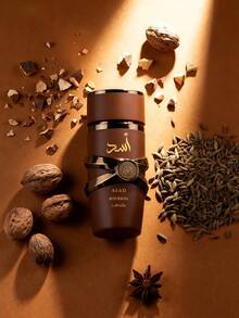 Lattafa Perfumes PERFUME ÁRABE - Asad Bourbon Eau de Parfum - Perfume de Luxo - Design Elegante do Frasco, Ideal para Presentes - Perfume Floral-Frutado Fresco - Perfeito para a Primavera e o Verão, Leve e Natural