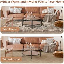 Soft Neutral Area Rugs 5x7, Washable Rug With Non Slip Backing, 5 X 7 Faux Cashmere Low-Pile Carpet, Cream White & Blue & Light Brown,  2025 Design - 卡其色 - 查看 7