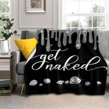 Eine Get glänzende Diamantmuster-Decke, plüschig ultra-weich flauschig warm und bequem Bettdecke, multifunktionale Decke kann als Bettlakenbezug, Nickerchendecke, Sofadecke verwendet werden, warm und bequem für alle Jahreszeiten, geeignet für die Verwendung auf Sofas, Wohnzimmern, Betten und in Hotels, eine großartige für Geschenke zu jeder Jahreszeit. , Wimpernmusterblatt, Bett zum Anbringen von Wimpern, Karomuster, Überwurf für Sofa