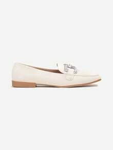 Soft Loafers Women's Summer Casual Shoes - Beige - View 3