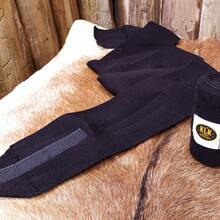 KLK Couros Resting Band Protection Band For Horse 4 Legs - Black - View 3
