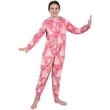 Wicked  , Hooded OnesieFor Girls - Pink - View 5