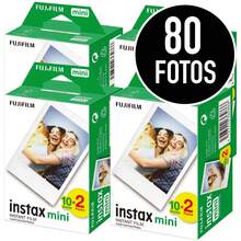 PACK 80 PELÍCULAS - INSTAX MINI-FUJIFILM- ✅Entrega 24/48h - Blanco - Ver 1