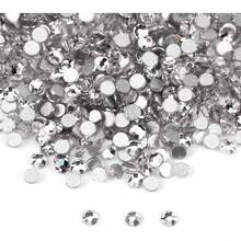 Diamantes de Imitación para Decoración, 1440 Piezas, SS5, Transparente, Espalda Plana, para Uñas, Teléfono y Ropa - 1 - Ver 10