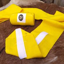 KLK Couros Resting Band Protection Band For Horse 4 Legs - Yellow - View 4