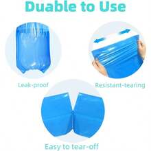 Bolsas de repuesto para cubos de paales 30 unidades compatibles con los cubos de paales Genie Easy Roll Signature y Platinum, con tecnologa de barrera olores de capas. - inicial - Ver 6