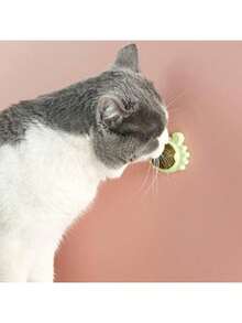 3pcs Catnip Silvervine Ball Toys, Extra Cat Energy Ball, Edible Cats Lick Kitten Chew, Teeth Cleaning Dental Wall Treats, Concentrated Flavor For All Breeds - 隨機顏色 - 查看 1