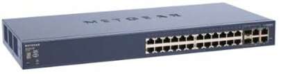  Commutateur intelligent Netgear FS728TS ProSafe 24 ports 10/100 + 4 ports