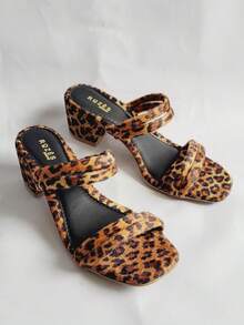 Women's Clog Sandal With Comfortable Medium Heel - Nhiều màu - Xem 1